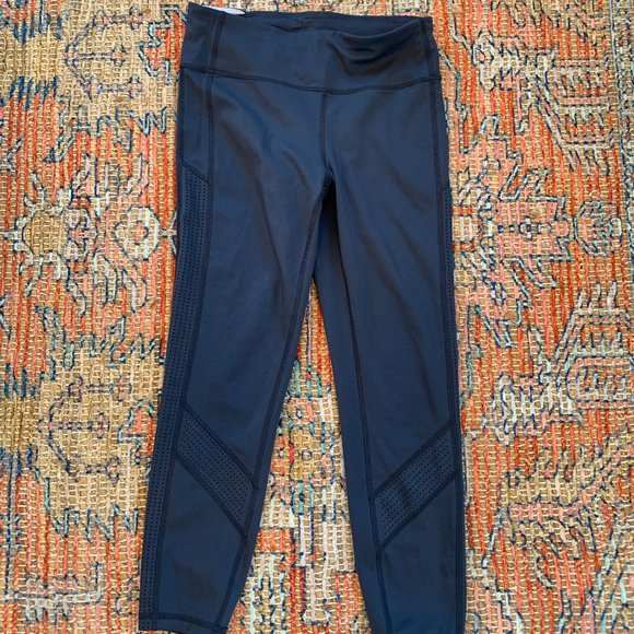 GAP Pants - Grey/Blue Workout Leggings